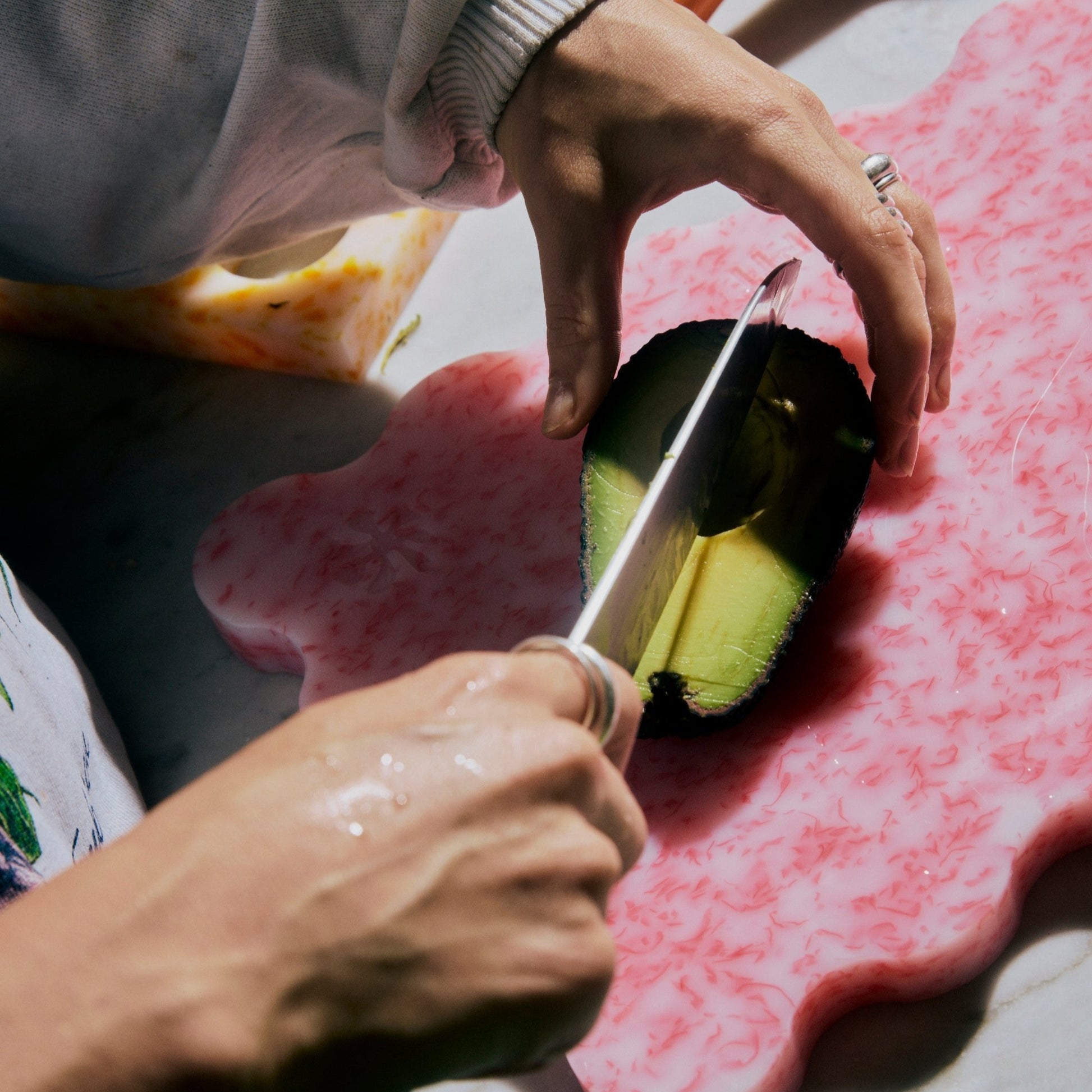 recycled plastic chopping board