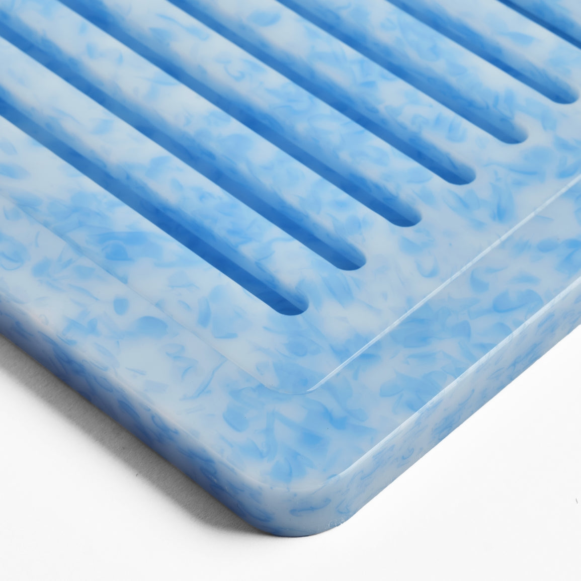 Blue Baguette CHOPIT chopping board for bread. Colourful blue breadboard Creative