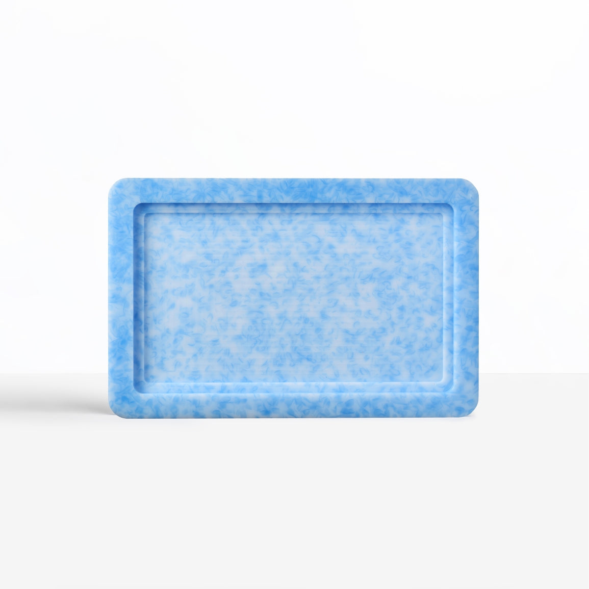 Blue Baguette CHOPIT chopping board for bread. Colourful blue breadboard internally