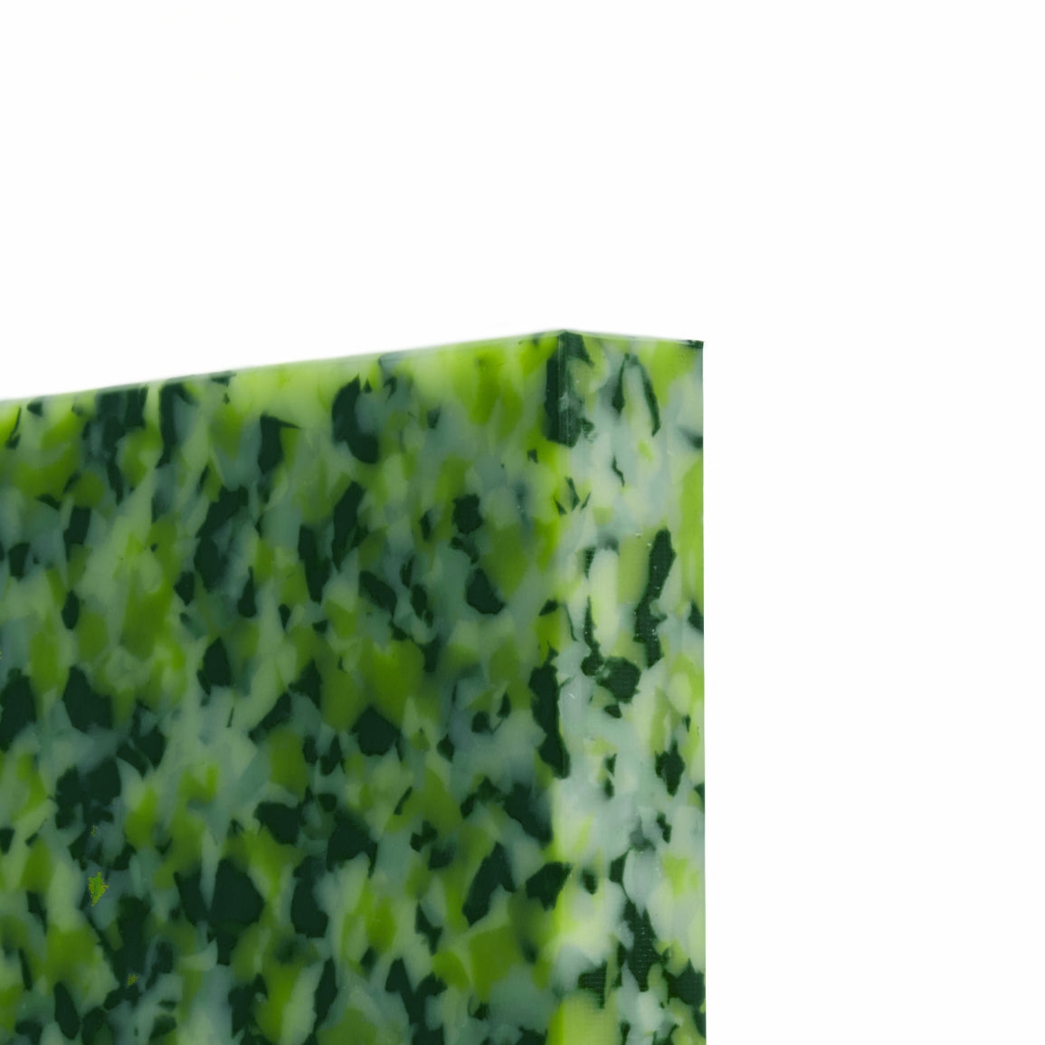 Moss green CHOPIT chopping board featuring juice groove. Colourful chopping board for your kitchen, corner.
