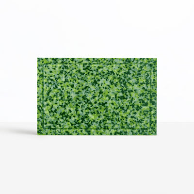 Moss green CHOPIT chopping board featuring juice groove. Colourful chopping board for your kitchen.
