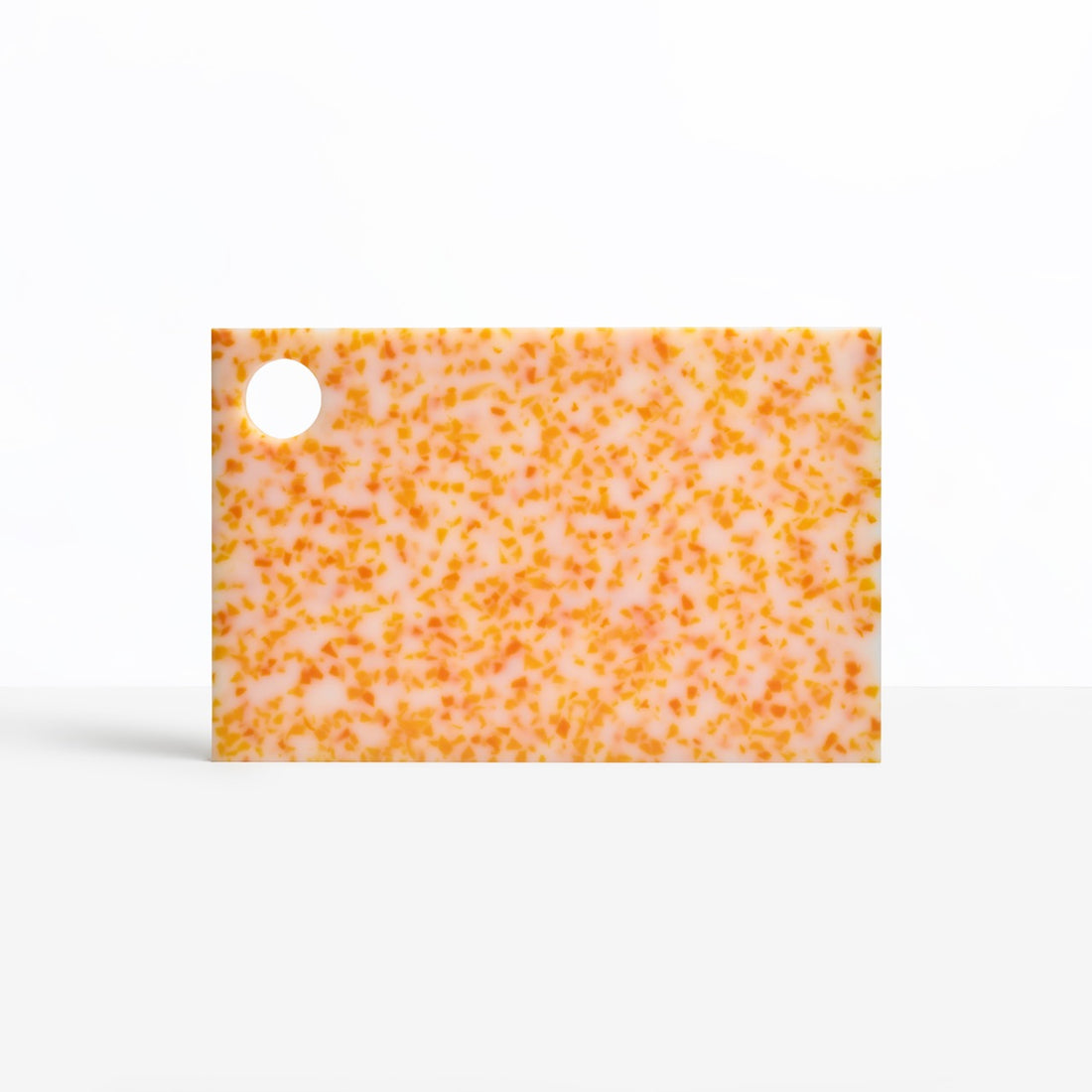Passionfruit yellow and orange colourful CHOPIT chopping board. Art for your kitchen
